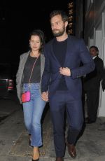 AMELIA WARNER and Jamie Dornan at Soho House VIP Relaunch Party in London 01/18/2018