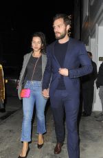 AMELIA WARNER and Jamie Dornan at Soho House VIP Relaunch Party in London 01/18/2018