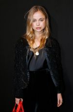 AMELIA WINDSOR at Giorgio Armani Prive Show at 2018 Haute Couture Fashion Week in Paris 01/23/2018