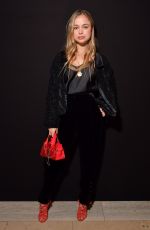AMELIA WINDSOR at Giorgio Armani Prive Show at 2018 Haute Couture Fashion Week in Paris 01/23/2018