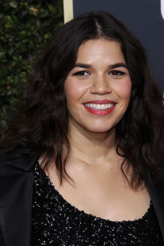 AMERICA FERRERA at 75th Annual Golden Globe Awards in Beverly Hills 01/07/2018