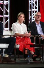 AMY HUBERMAN at Striking Out TV Show Panel at TCA Winter Press Tour in Los Angeles 01/15/2018