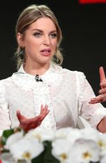AMY HUBERMAN at Striking Out TV Show Panel at TCA Winter Press Tour in Los Angeles 01/15/2018