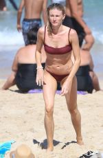 AMY PEJKOVIC in Bikini at Bronte Beach in Sydney 01/05/2018