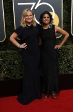 AMY POEHLER at 75th Annual Golden Globe Awards in Beverly Hills 01/07/2018