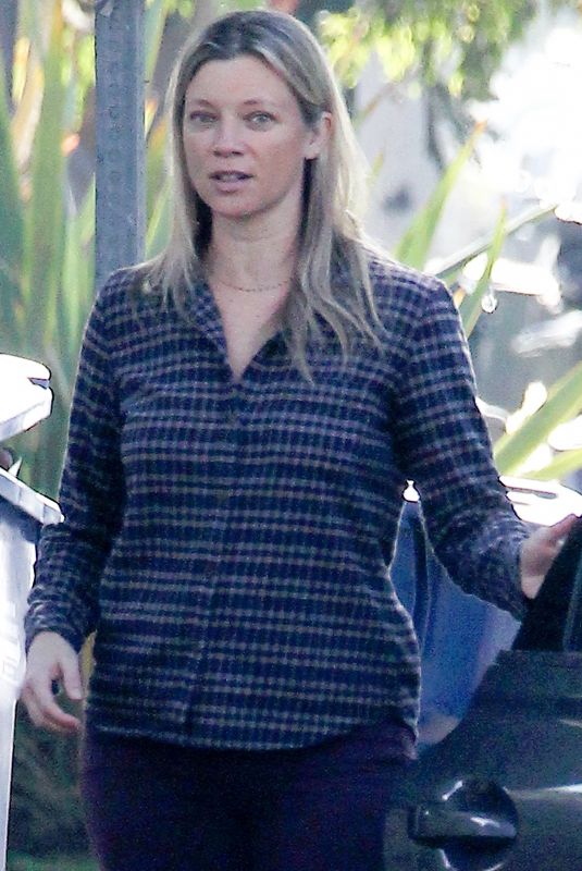 AMY SMART Out and About in West Hollywood 01/04/2018