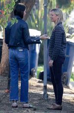 AMY SMART Out and About in West Hollywood 01/04/2018