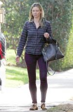 AMY SMART Out and About in West Hollywood 01/04/2018