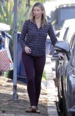 AMY SMART Out and About in West Hollywood 01/04/2018