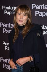 ANA GIRARDOT at The Post Premiere in Paris 01/13/2018