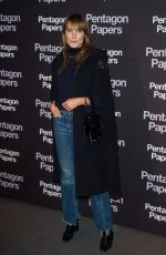 ANA GIRARDOT at The Post Premiere in Paris 01/13/2018