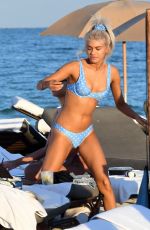 ANASTASIA KARANIKOLAOU in Bikini at a Beach in Miami 12/31/2017