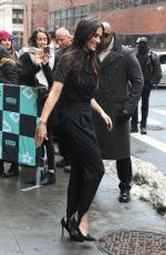 ANDI DORFMAN Arrives at Build Series in New York 01/11/2018