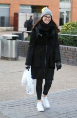 ANDREA MCLEAN Arrives at ITV Studios in London 01/30/2018
