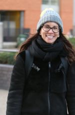 ANDREA MCLEAN Arrives at ITV Studios in London 01/30/2018