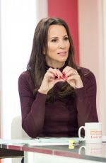 ANDREA MCLEAN at Loose Women TV Show in London 01/23/2018