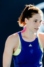 ANDREA PETKOVIC at Australian Open Tennis Tournament in Melbourne 01/16/2018