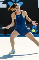 ANDREA PETKOVIC at Australian Open Tennis Tournament in Melbourne 01/16/2018