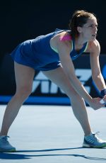 ANDREA PETKOVIC at Australian Open Tennis Tournament in Melbourne 01/16/2018