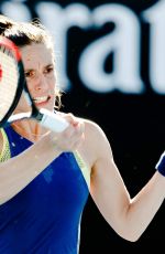 ANDREA PETKOVIC at Australian Open Tennis Tournament in Melbourne 01/16/2018