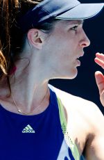 ANDREA PETKOVIC at Australian Open Tennis Tournament in Melbourne 01/18/2018