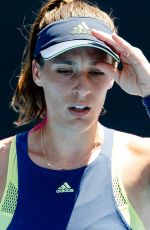ANDREA PETKOVIC at Australian Open Tennis Tournament in Melbourne 01/18/2018