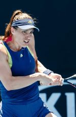 ANDREA PETKOVIC at Australian Open Tennis Tournament in Melbourne 01/18/2018