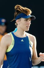 ANDREA PETKOVIC at Australian Open Tennis Tournament in Melbourne 01/18/2018