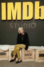 ANDREA RISEBOROUGH at IMDB Studio at Sundance Film Festival in Park City 01/19/2018