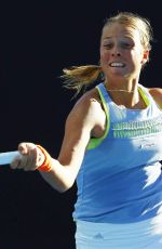 ANETT KONTAVEIT at Australian Open Tennis Tournament in Melbourne 01/17/2018