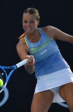 ANETT KONTAVEIT at Australian Open Tennis Tournament in Melbourne 01/17/2018