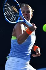 ANETT KONTAVEIT at Australian Open Tennis Tournament in Melbourne 01/17/2018