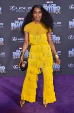 ANGELA BASSETT at Black Panther Premiere in Hollywood 01/29/2018