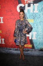 ANGELA RYE at The Chi Premiere in Los Angeles 01/03/2018