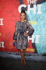 ANGELA RYE at The Chi Premiere in Los Angeles 01/03/2018
