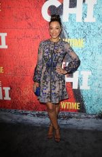 ANGELA RYE at The Chi Premiere in Los Angeles 01/03/2018