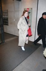 ANGELA SCANLON Arrives at The One Show in London 01/15/2018