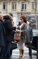 ANGELINA JOLIE Arrives at Guerlain Perfumes Shop on Champs-elysees in Paris 01/30/2018
