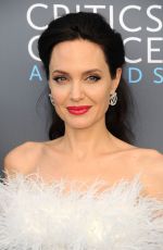 ANGELINA JOLIE at 2018 Critics