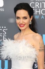 ANGELINA JOLIE at 2018 Critics