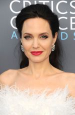 ANGELINA JOLIE at 2018 Critics