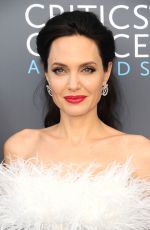 ANGELINA JOLIE at 2018 Critics