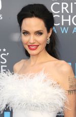 ANGELINA JOLIE at 2018 Critics