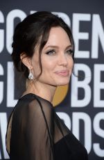 ANGELINA JOLIE at 75th Annual Golden Globe Awards in Beverly Hills 01/07/2018