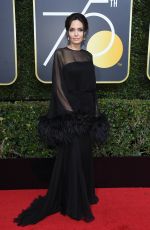 ANGELINA JOLIE at 75th Annual Golden Globe Awards in Beverly Hills 01/07/2018