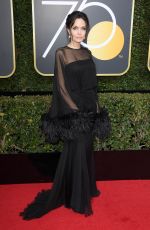 ANGELINA JOLIE at 75th Annual Golden Globe Awards in Beverly Hills 01/07/2018