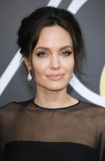 ANGELINA JOLIE at 75th Annual Golden Globe Awards in Beverly Hills 01/07/2018