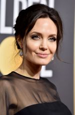 ANGELINA JOLIE at 75th Annual Golden Globe Awards in Beverly Hills 01/07/2018