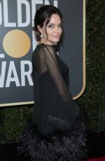 ANGELINA JOLIE at 75th Annual Golden Globe Awards in Beverly Hills 01/07/2018
