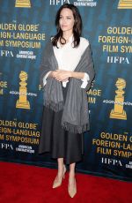 ANGELINA JOLIE at Golden Globe Foreign Language Nominees Series 2018 Symposium in Los Angeles 01/06/2018